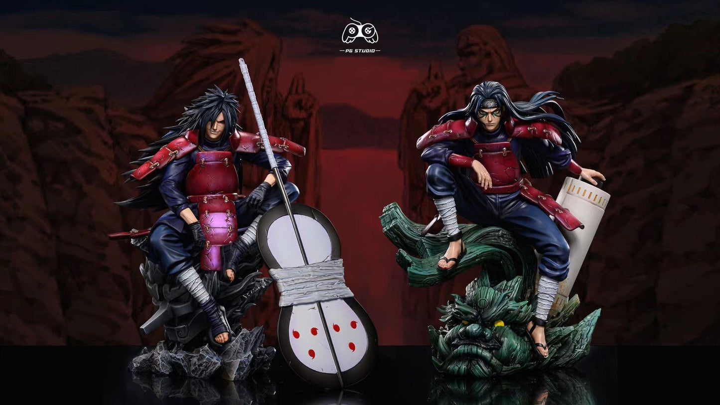 PG Studio - Sitting Door Gods Madara Uchiha & Senju Hashirama | 坐姿门神 宇智波斑 & 初代柱间
