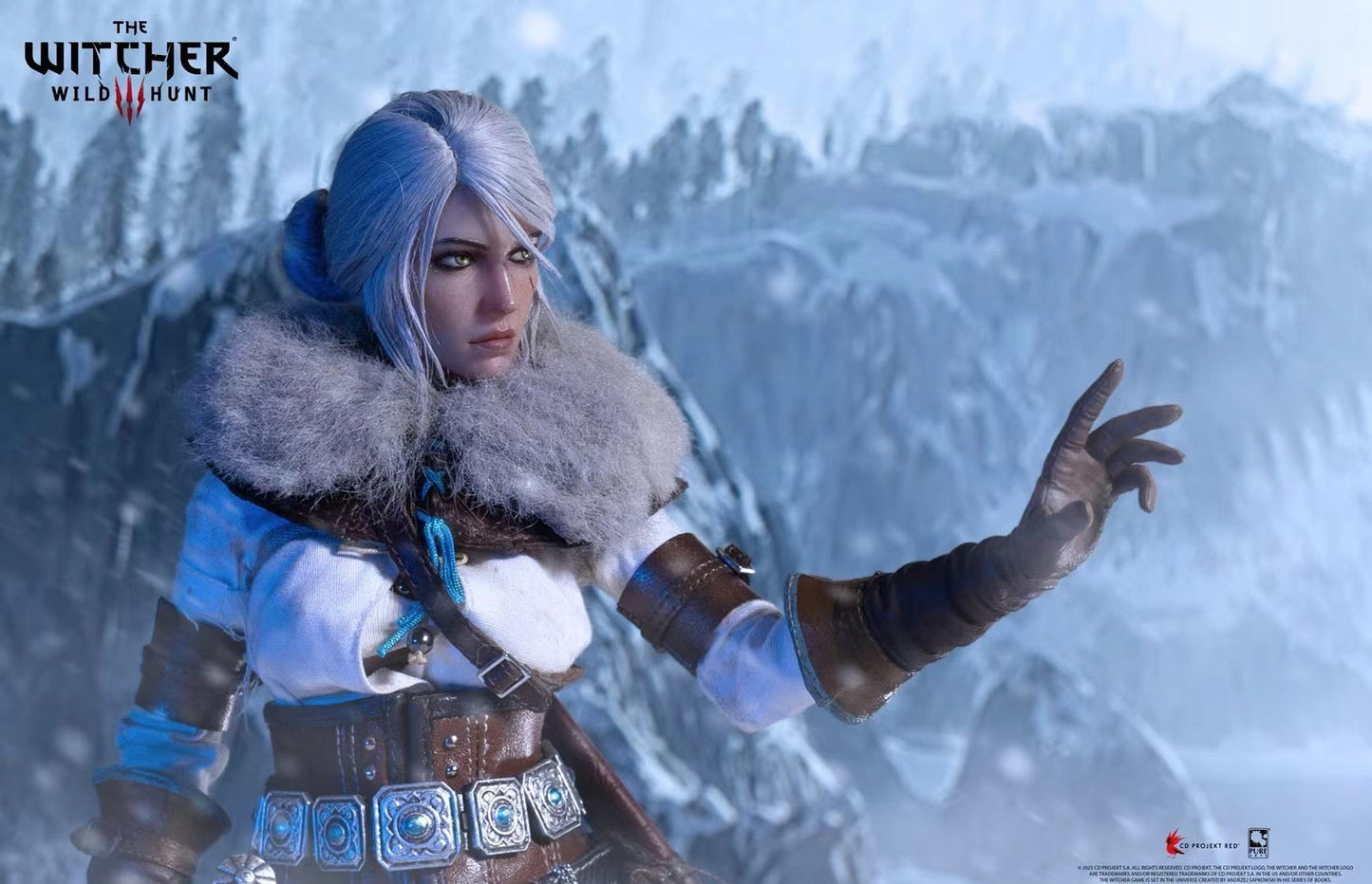 PureArts - Licensed The Witcher 3: Wild Hunt Ciri of Cintra 1/6 Scale Articulated Figure | 版权 巫师3: 狂猎 希里1/6可动关节人偶