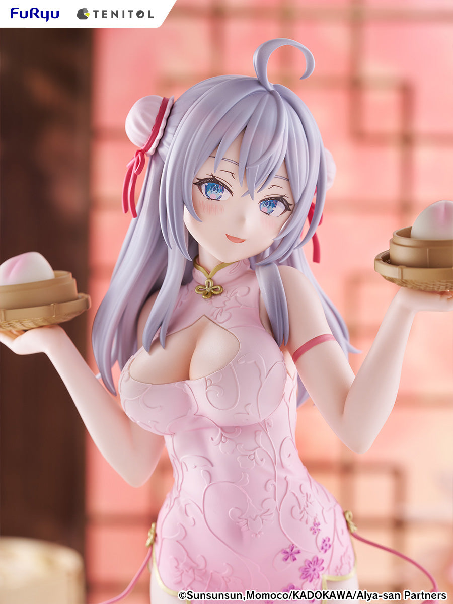 FURYU - TENITOL TALL Alya Sometimes Hides Her Feelings in Russian Yuki Suo X Alya Chinese Dress ver. Complete Figure (Licensed)