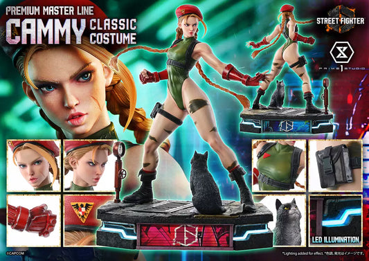 【Pre-sale】1/4 Scale Cammy Classic Costume with LED-Street Fighter 6-Prime 1 Studio