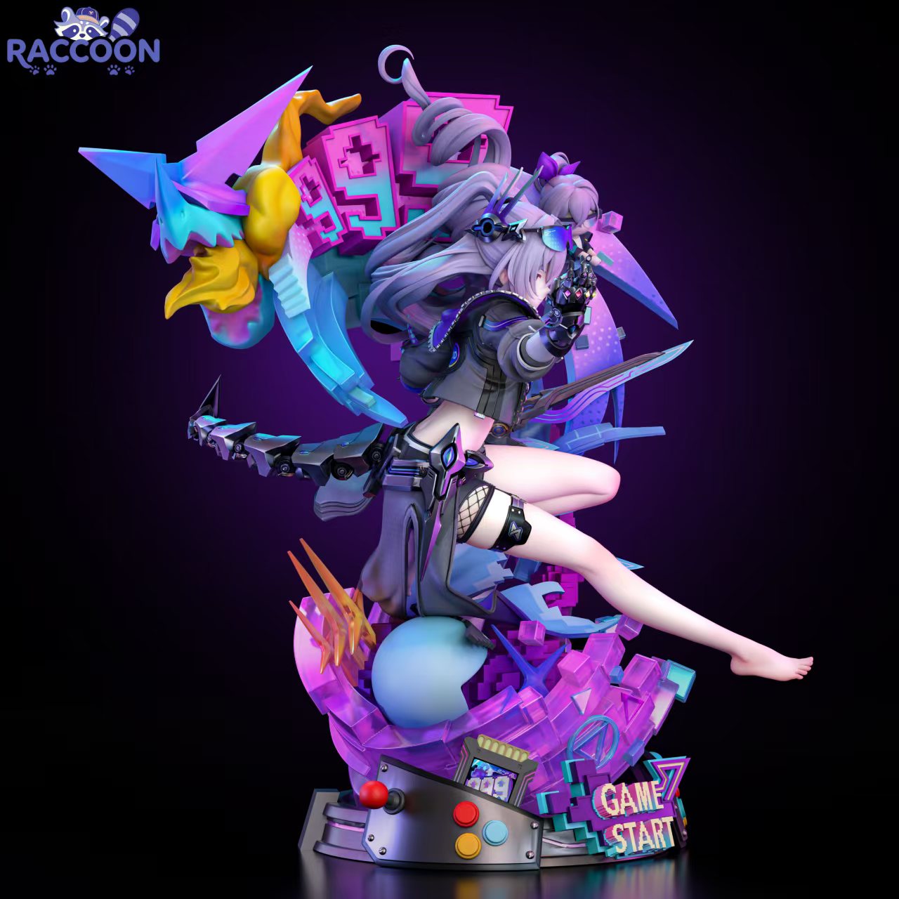 Xiao Huan Xiong Studio - Silver Wolf Honkai: Star Rail  1/6 Scale Statue(GK)