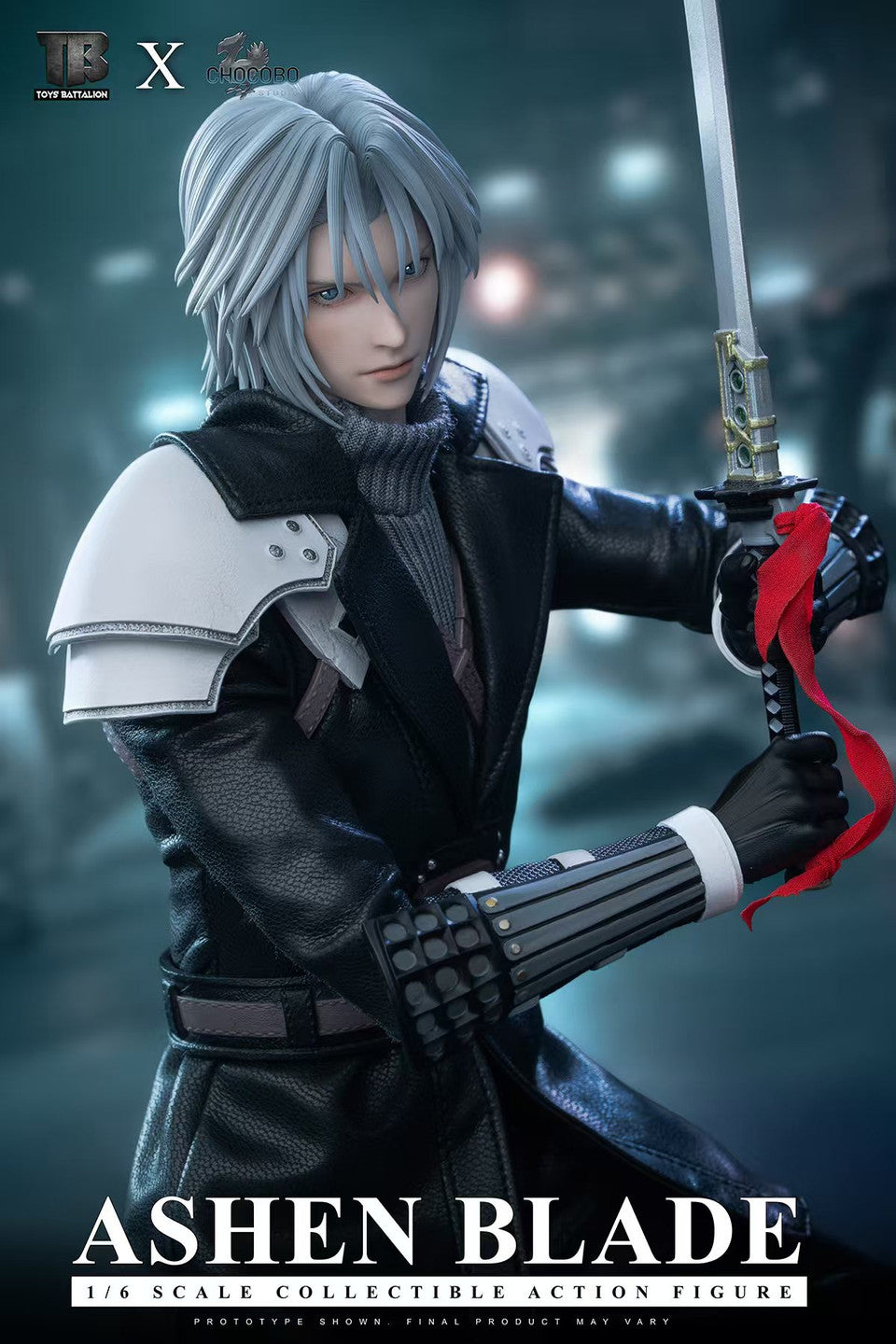 【Pre-sale】1/6 Scale Young Sephiroth Action Figure-Final Fantasy-TOYS BATTALION × CHOCOBO Studio