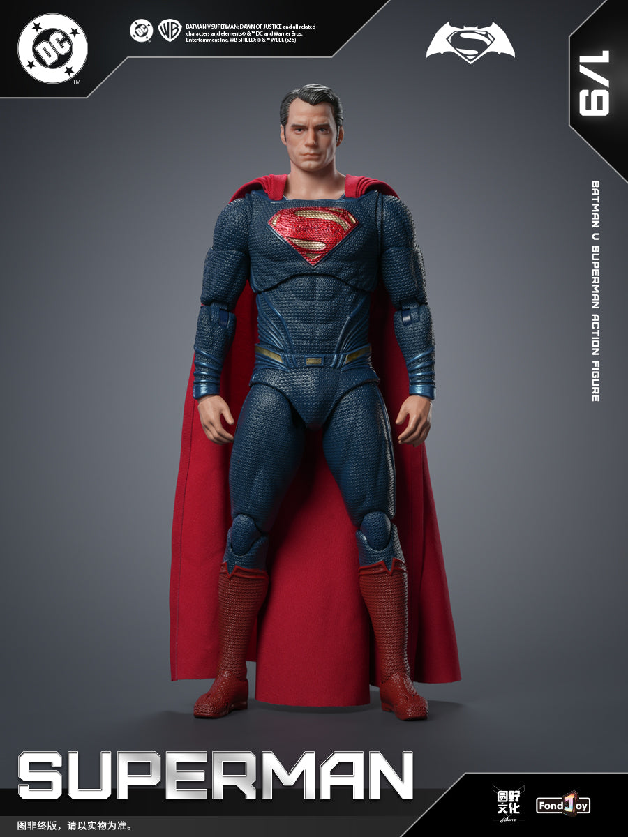 Fondjoy - DC1023 DC Doll Series Superman 2.0 Ver. 1/9 Scale Action Figure (Licensed)