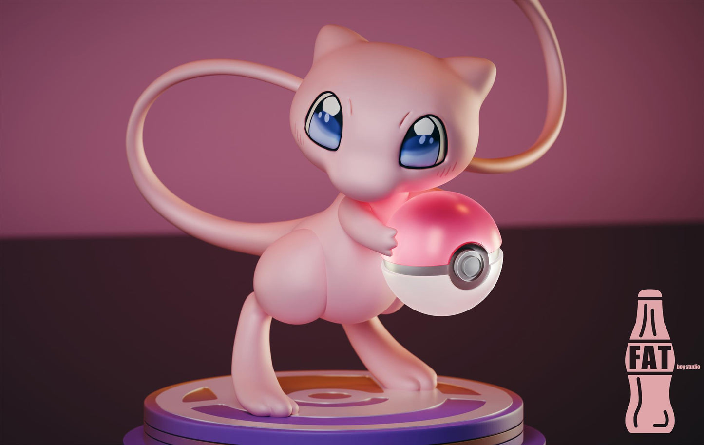 FAT BOY Studio - Mewtwo X Poké Ball Pokémon