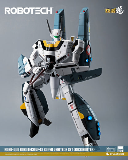 Threezero - ROBOTECH ROBO-DOU ROBOTECH VF-1S Super Veritech Set (RICK HUNTER) 3Z03070W0 (Licensed)
