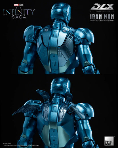 Threezero - Marvel Studios: The Infinity Saga DLX Iron Man Mark 3 (Stealth Edition) 3Z09220C0 (Licensed)