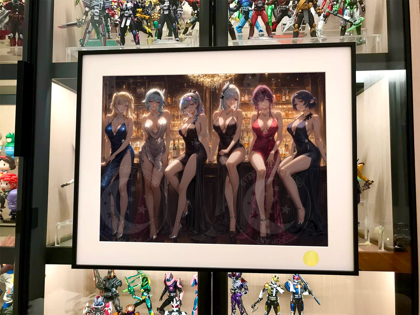 【Pre-sale】Decorative Painting of Honkai Bar-XingKong Studio