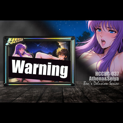 B&W Studio - Ben's Delusion World Series Desktop Decor Card #37 Athena X Seiya Saint Seiya