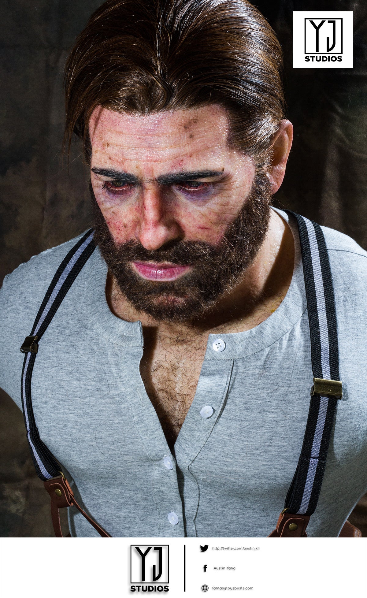 【Pre-sale】1/1 Scale Bust of Morgan Sick version-YJ Studio