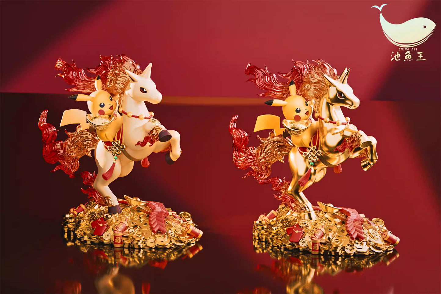 【Pre-sale】Pikachu Riding Horse-Shima Aji Studio