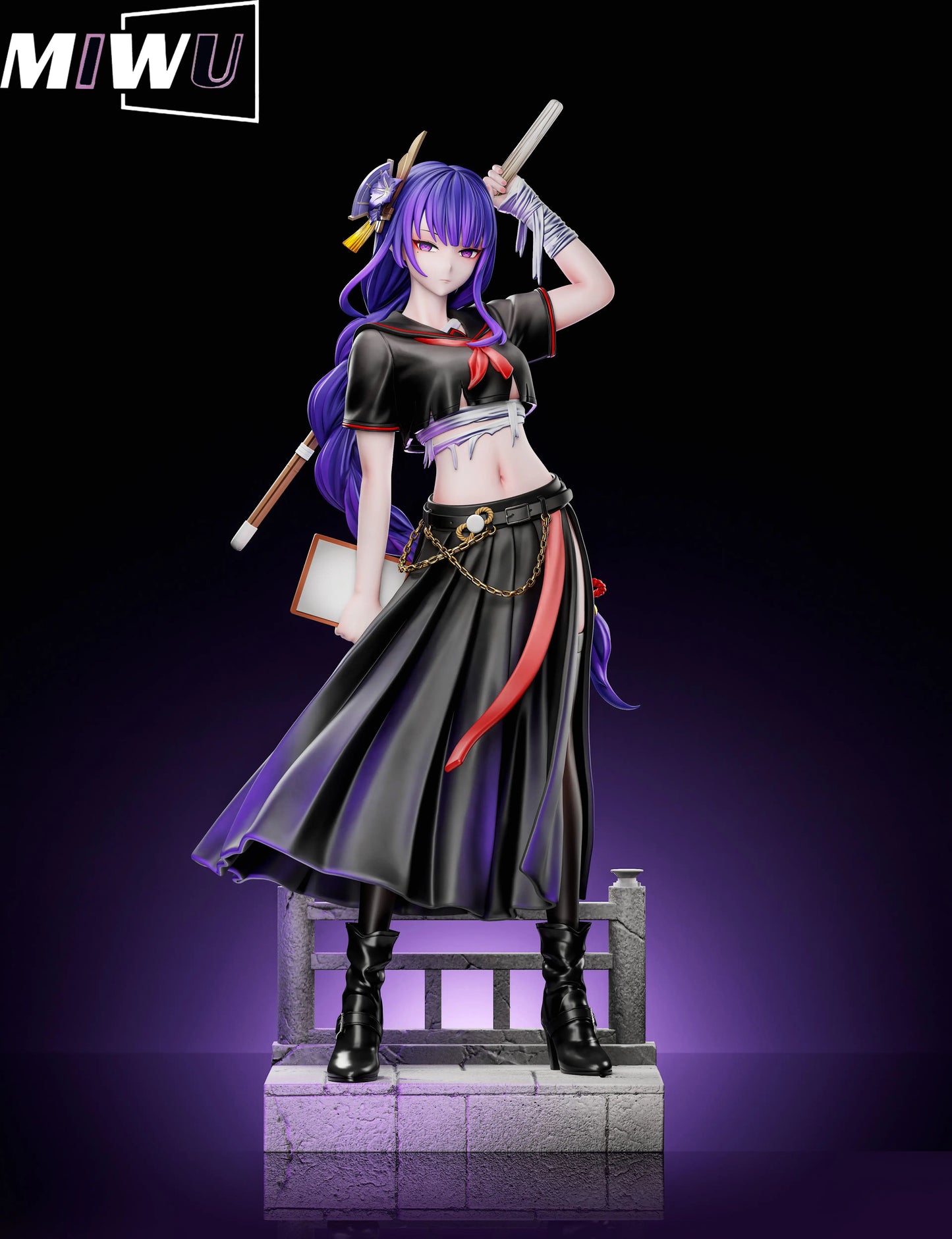 【Pre-sale】1/6 Scale Raiden Shogun and Yae Miko-Miwu Studio