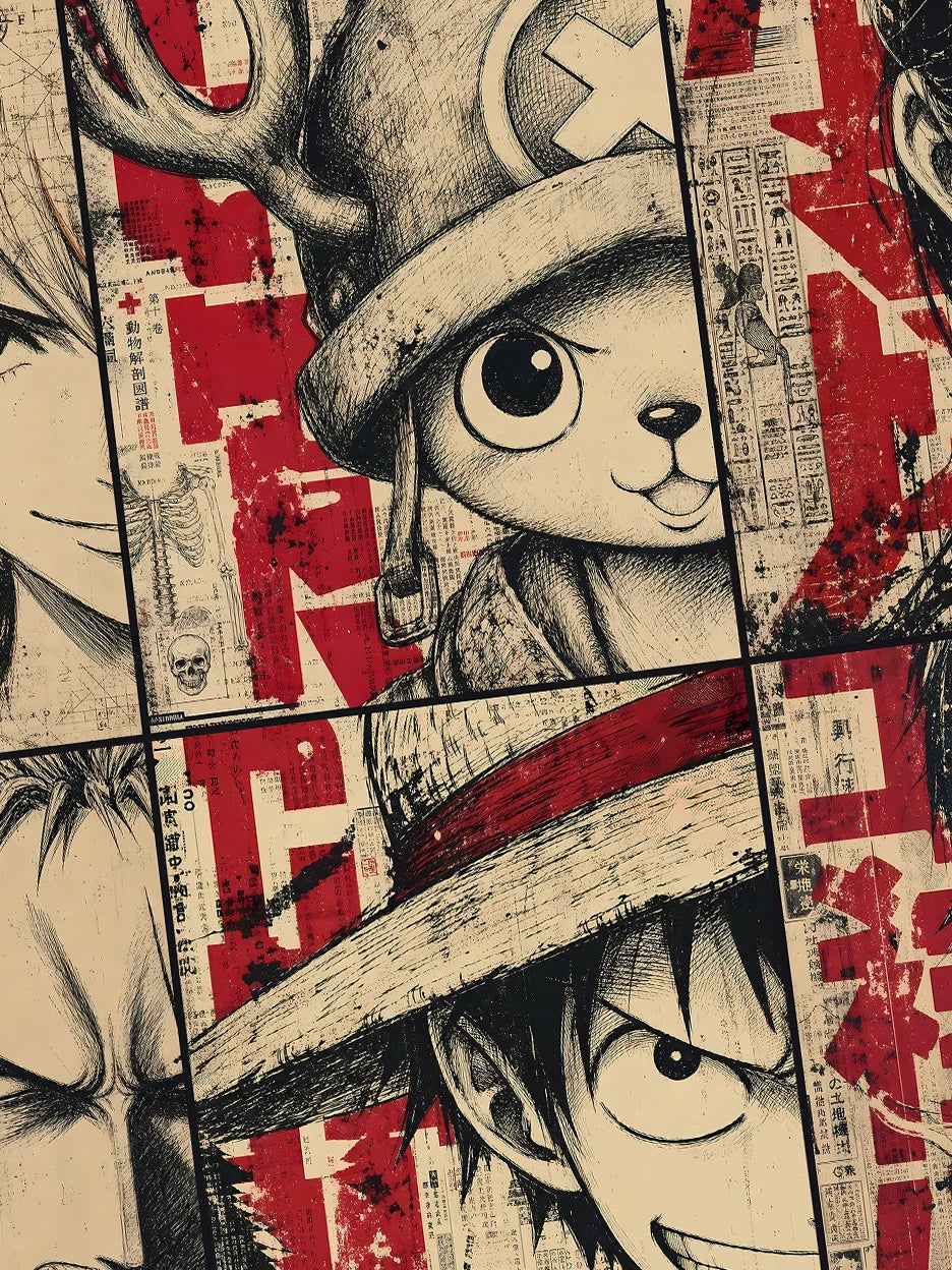 【Pre-sale】Decorative Painting of The Straw Hats-One piece-XingKong Studio