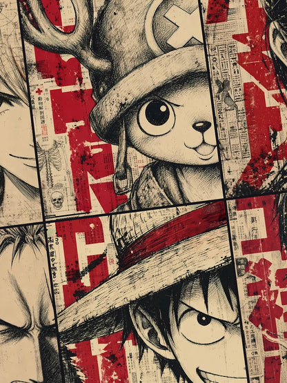 【Pre-sale】Decorative Painting of The Straw Hats-One piece-XingKong Studio