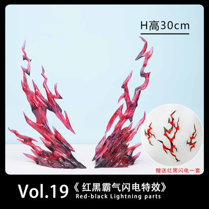 Jacksdo Studio - Shanks Parts Red Black Lightning JK.Scene-70 Vol.19 | 红发特效配件 红黑霸气闪电 JK.Scene-70 Vol.19