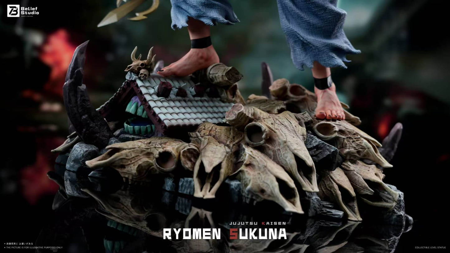 Belief Studio - Ryomen Sukuna Standing Pose Jujutsu Kaisen  1/6 Scale Statue(GK)