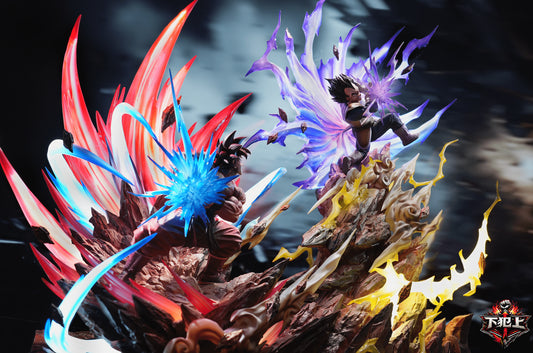 【Pre-sale】Goku vs Vegeta with LED-XiaFanShang Studio