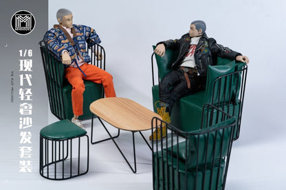 MMMTOYS-1/6 Modern light luxury sofa set-No. M2609-Scene
