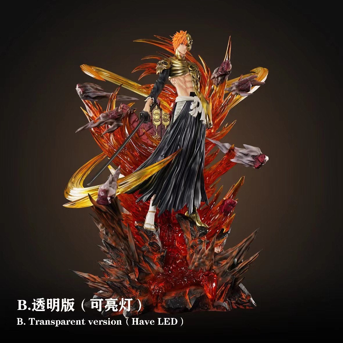 HXHENG x Cheng Studio - Hell Ichigo Kurosaki | 地狱 黑‮一崎‬护