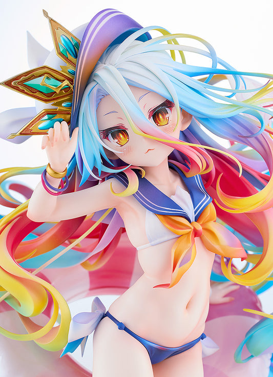 GSC - No Game No Life Shiro: Sailor-Style Swimsuit Ver. 1/7 Complete Figure (Licensed)