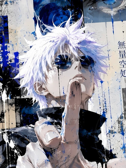 【Pre-sale】Decorative Painting of Gojo Satoru-Jujutsu Kaisen-XingKong Studio