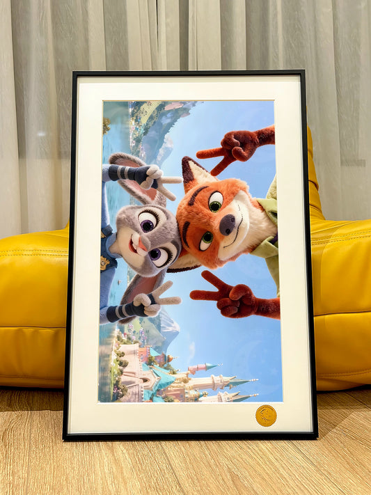 【Pre-sale】Decorative Painting of Selfie Judy and Nick-XingKong Studio