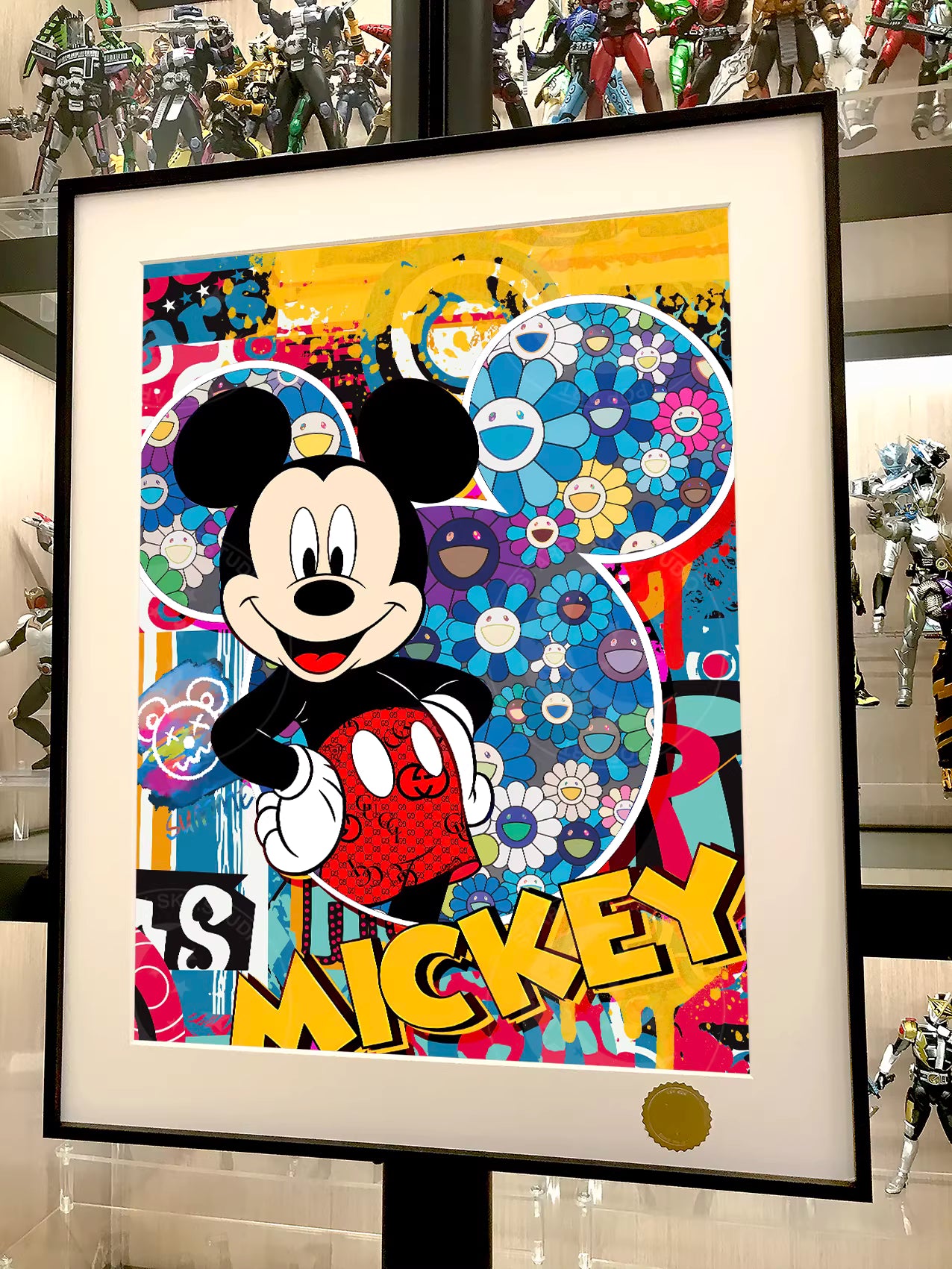 【Pre-sale】Decorative Painting of Sun Flower Mickey-XingKong Studio