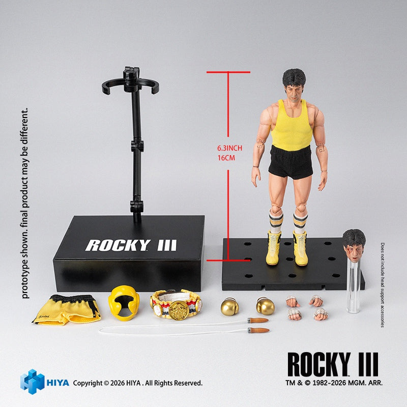 Hiya Toys - EXQUISITE SUPER Series Rocky III Rocky Boxer Version 1/12 Scale Action Figure (Licensed)