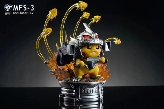 Hard Shell - Pikachu cos Mecha Godzilla | 皮卡丘cos机械哥斯拉