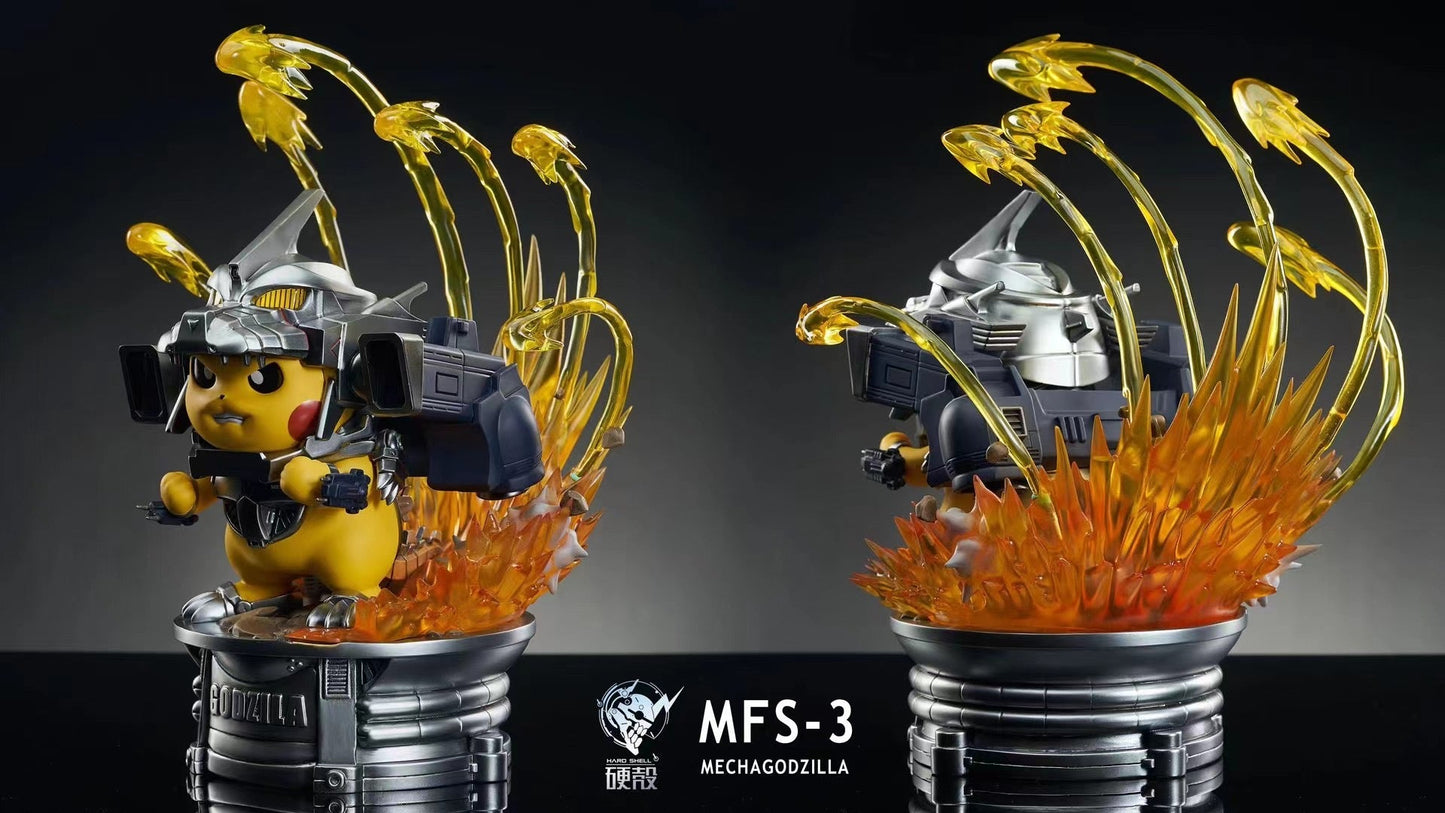 Hard Shell - Pikachu cos Mecha Godzilla | 皮卡丘cos机械哥斯拉