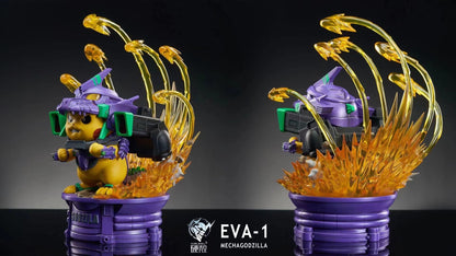 Hard Shell - Pikachu cos Mecha Godzilla | 皮卡丘cos机械哥斯拉