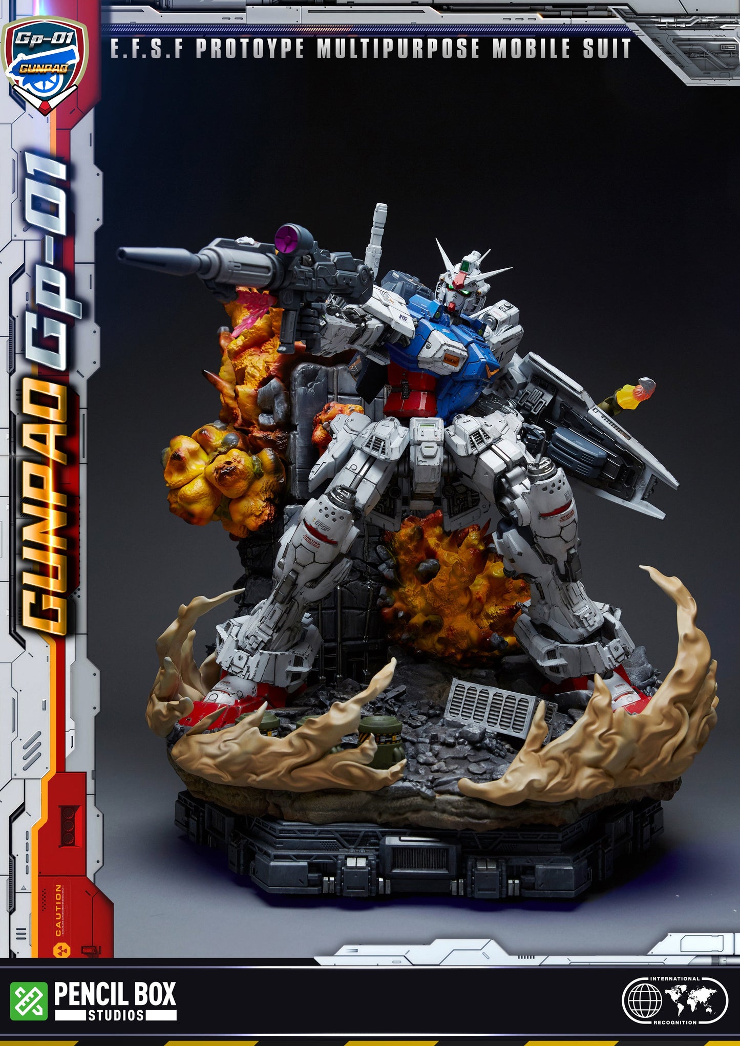 Pencil Box Studio - Gundam Mobile Suit 01 | 钢炮战士 高达01