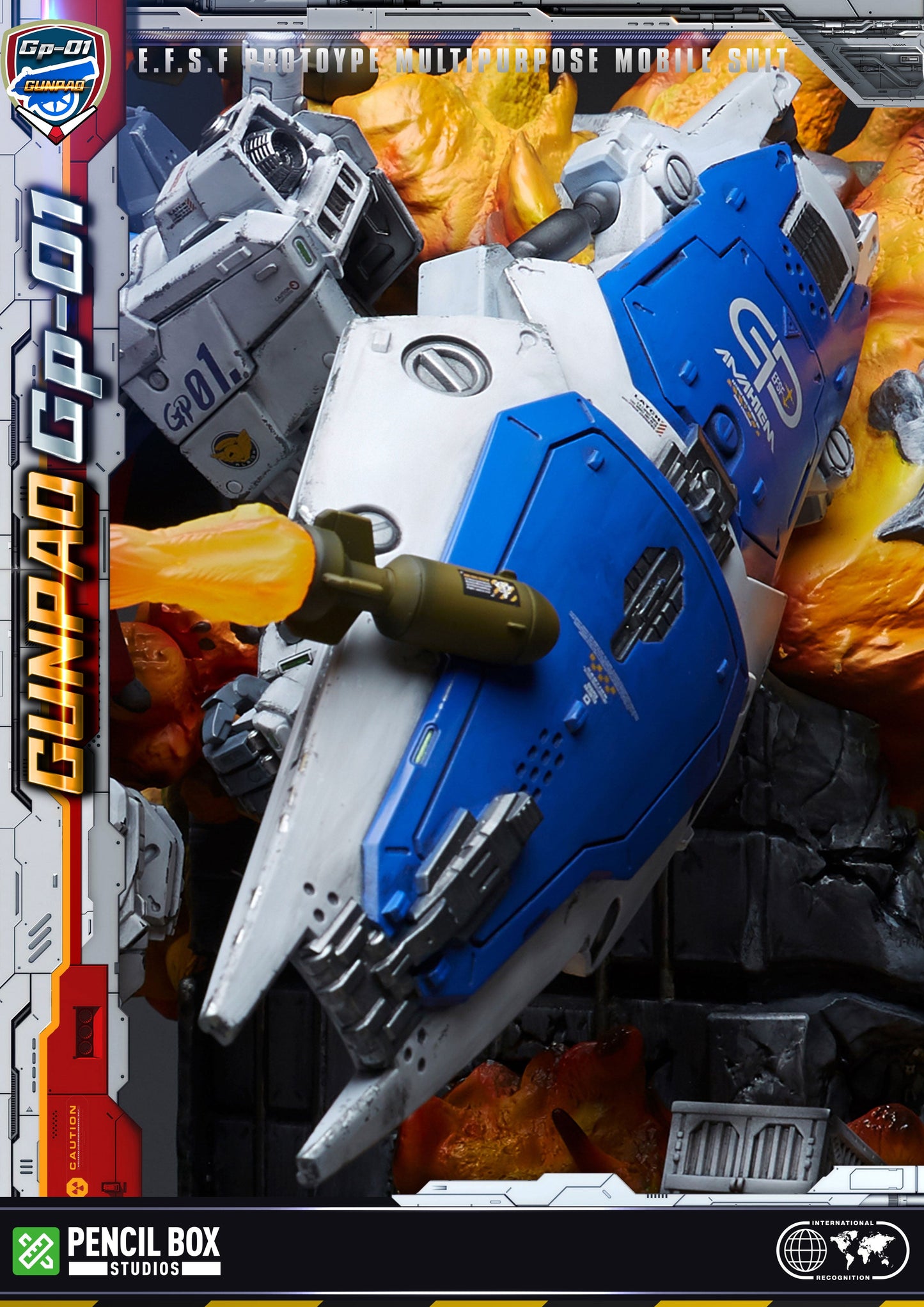 Pencil Box Studio - Gundam Mobile Suit 01 | 钢炮战士 高达01