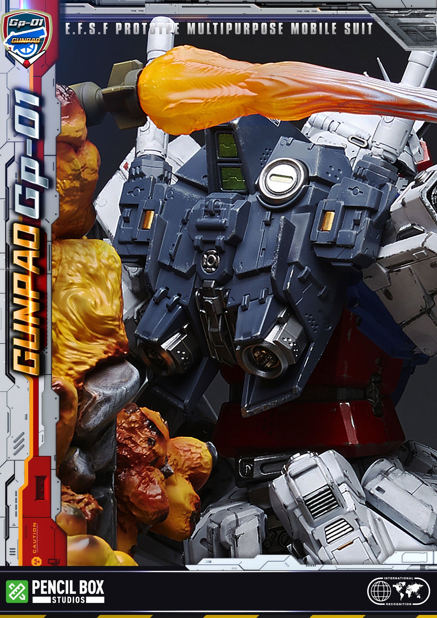 Pencil Box Studio - Gundam Mobile Suit 01 | 钢炮战士 高达01