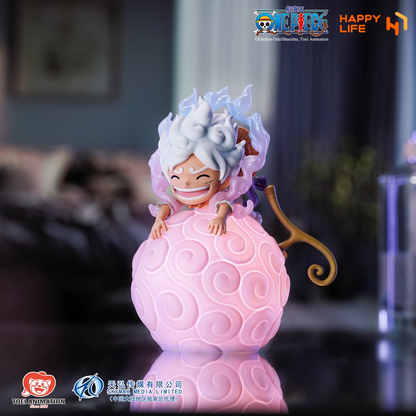 Happy Life Studio - Licensed One Piece Devil Fruit Series Night Light | 版权 《航海王》恶魔果实系列声控小夜灯