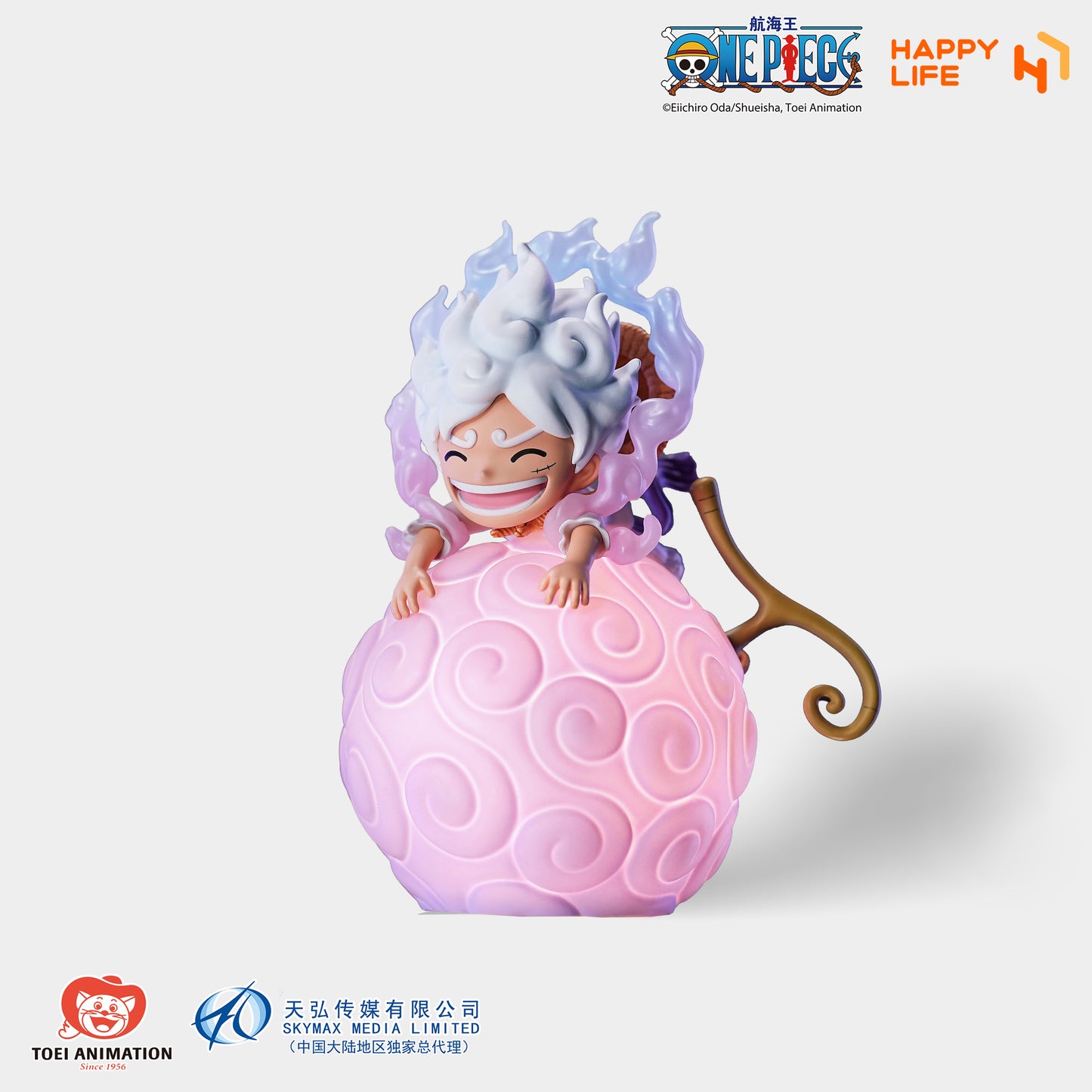 Happy Life Studio - Licensed One Piece Devil Fruit Series Night Light | 版权 《航海王》恶魔果实系列声控小夜灯